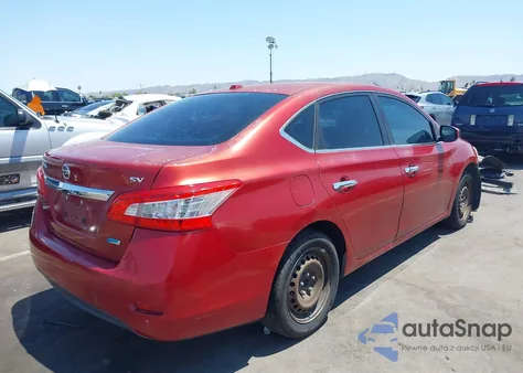2014 Nissan Sentra Sv from USA, damaged, VIN 3N1AB7AP6EY320605